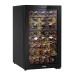 Sealey Baridi 52 Bottle Dual Zone Wine Cooler, Fridge, Touch Screen Controls, LED - Black