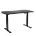 Sealey Dellonda Carbon Electric Height Adjustable Standing Desk, 1400 x 700mm Dual Motor 100kg