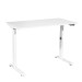 Sealey Dellonda White Electric Adjustable Office Standing Desk, Quiet & Fast 1200x600mm