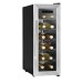 Sealey Baridi 12 Bottle Wine Cooler with Digital Touchscreen Controls & LED Light, Stainless Steel
