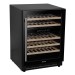 Sealey Baridi 46 Bottle Wine Cellar Fridge with Digital Touch Screen Controls, Black