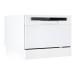 Sealey Baridi Compact Tabletop Dishwasher 6 Place Settings, 6 Programmes, Low Noise, 6.5L Cycle, Start Delay - White