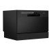 Sealey Baridi Compact Tabletop Dishwasher 6 Place Settings, 6 Programmes, Low Noise, 6.5L Cycle, Start Delay - Black