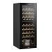 Sealey Baridi 36 Bottle Dual Zone Wine Cooler, Fridge with Digital Touchscreen Controls, Wooden Shelves & LED Light, Bla