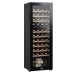 Sealey Baridi 44 Bottle Dual Zone Wine Cooler, Fridge with Digital Touchscreen Controls, Wooden Shelves & LED Light, Bla