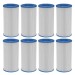 Sealey Dellonda Swimming Pool Filter Cartridge, use for DL22, Pack of 8