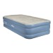 Sealey Dellonda, Single, Inflatable High Raised Flocked Air Bed, with Built-In Electric Pump, Carry Bag, Self Inflation/