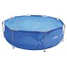 Sealey Dellonda 10ft Steel Frame Swimming Pool Round with Filter Pump, Blue