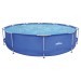 Sealey Dellonda 12ft Steel Frame Swimming Pool Round with Filter Pump, Blue