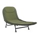 Sealey Dellonda Adjustable Bedchair for Fishing and Camping with Fleece Covered Mattress & Built-In Pillow Headrest, 3 L