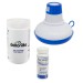 Sealey Dellonda Hot Tub/Spa/Pool Chlorine Maintenance Pack - Chemical Floater, 3-in-1 Test Strips, 1kg Chlorine Mini Tab