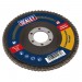 Sealey Flap Disc Aluminium Oxide 100mm 16mm Bore 120Grit