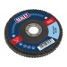 Sealey Flap Disc Zirconium 100mm 16mm Bore 80Grit