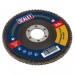 Sealey Flap Disc Aluminium Oxide 125mm 22mm Bore 120Grit