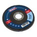 Sealey Flap Disc Zirconium 125mm 22mm Bore 120Grit