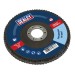 Sealey Flap Disc Zirconium 125mm 22mm Bore 60Grit