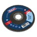 Sealey Flap Disc Zirconium 125mm 22mm Bore 80Grit
