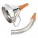 Sealey Funnel Metal with Flexi Spout & Filter 160mm