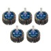 Sealey Flap Wheel 40 x 20mm 60Grit 6mm Shaft - Pack of 5