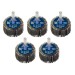 Sealey Flap Wheel 40 x 20mm 80Grit 6mm Shaft - Pack of 5
