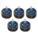 Sealey Flap Wheel 50 x 25mm 40Grit 6mm Shaft - Pack of 5