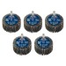 Sealey Flap Wheel 50 x 25mm 60Grit 6mm Shaft - Pack of 5