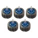 Sealey Flap Wheel 60 x 30mm 80Grit 6mm Shaft - Pack of 5