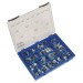 Sealey Hi-Grip Hose Clips Assortment Sizes 12-55mm Pack of 81