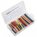 Sealey Heat Shrink Tubing Mixed Colours 50 & 100mm 180pc