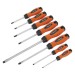 Sealey Screwdriver Set 8pc Hi-Vis Orange