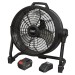 Sealey 2-in-1 Cordless/Corded 16\" High Velocity Drum Fan 20V SV20 Series Kit