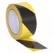 Sealey Hazard Warning Tape 50mm x 33mtr Black/Yellow