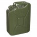 Sealey Jerry Can 20ltr - Green