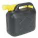 Sealey Fuel Can 5ltr - Black