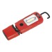 Sealey Rechargeable 360 Inspection Lamp 2W COB + 1W LED Red Lithium-Polymer