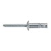 Sealey Steel Structural Rivet Zinc Plated 6.3 x 32mm Pack of 100