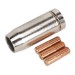 Sealey Gas Cup x 1 Contact Tip 0.6mm x 3 TB14K