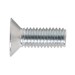 Sealey Machine Screw M8 x 20mm Countersunk Pozi Zinc DIN 965Z Pack of 50