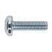 Sealey Machine Screw M6 x 20mm Pan Head Pozi Zinc DIN 7985z Pack of 50