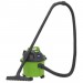 Sealey Vacuum Cleaner Wet & Dry 10ltr 1000W/230V - Hi-Vis Green