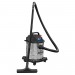 Sealey 20ltr Wet & Dry Vacuum Cleaner 1250W Stainless Bin