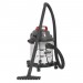 Sealey 20ltr Wet & Dry Vacuum Cleaner 1250W Stainless Bin