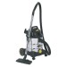 Sealey Vacuum Cleaner Industrial Wet/Dry 20ltr 1250W/110V Stainless Bin