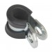 Sealey P-Clip Rubber Lined 8mm Pack of 25