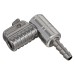 Sealey 90 Angled Swivel Tyre Inflator Clip-On Connector 6mm Bore