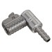 Sealey 90 Angled Swivel Tyre Inflator Clip-On Connector 8mm Bore