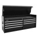 Sealey Topchest 7 Drawer 1415mm Heavy-Duty Black