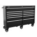 Sealey Rollcab 11 Drawer 1430mm Heavy-Duty Black