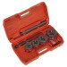 Sealey Pipe Threading Set 5pc 1/2-1-1/4BSPT