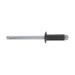 Sealey Aluminium Rivet Black Standard Flange 4 x 10mm Pack of 200
